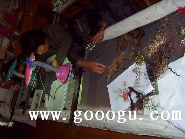 牡丹刺繡畫(huà) 大型牡丹雙面繡 蘇繡