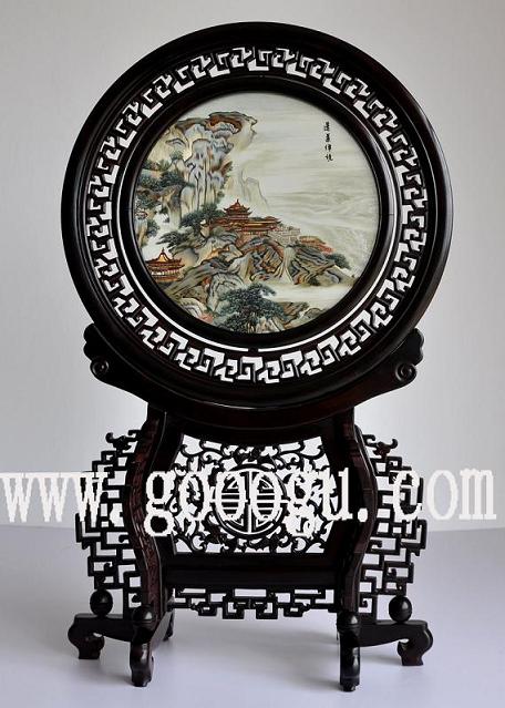 山水高檔雙面繡,高級(jí)蘇州雙面繡,風(fēng)景刺繡精品